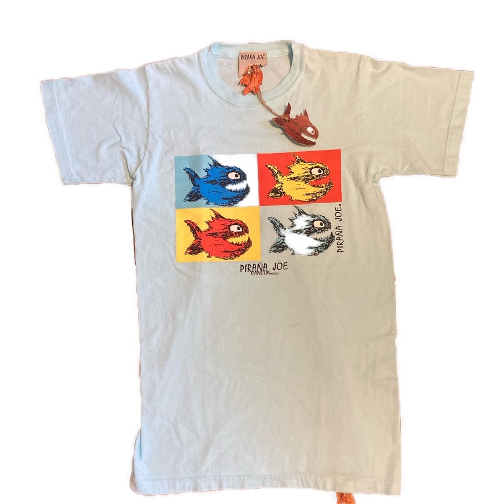 NEW WITH TAGS Pirana Joe Mint T-Shirt size S man